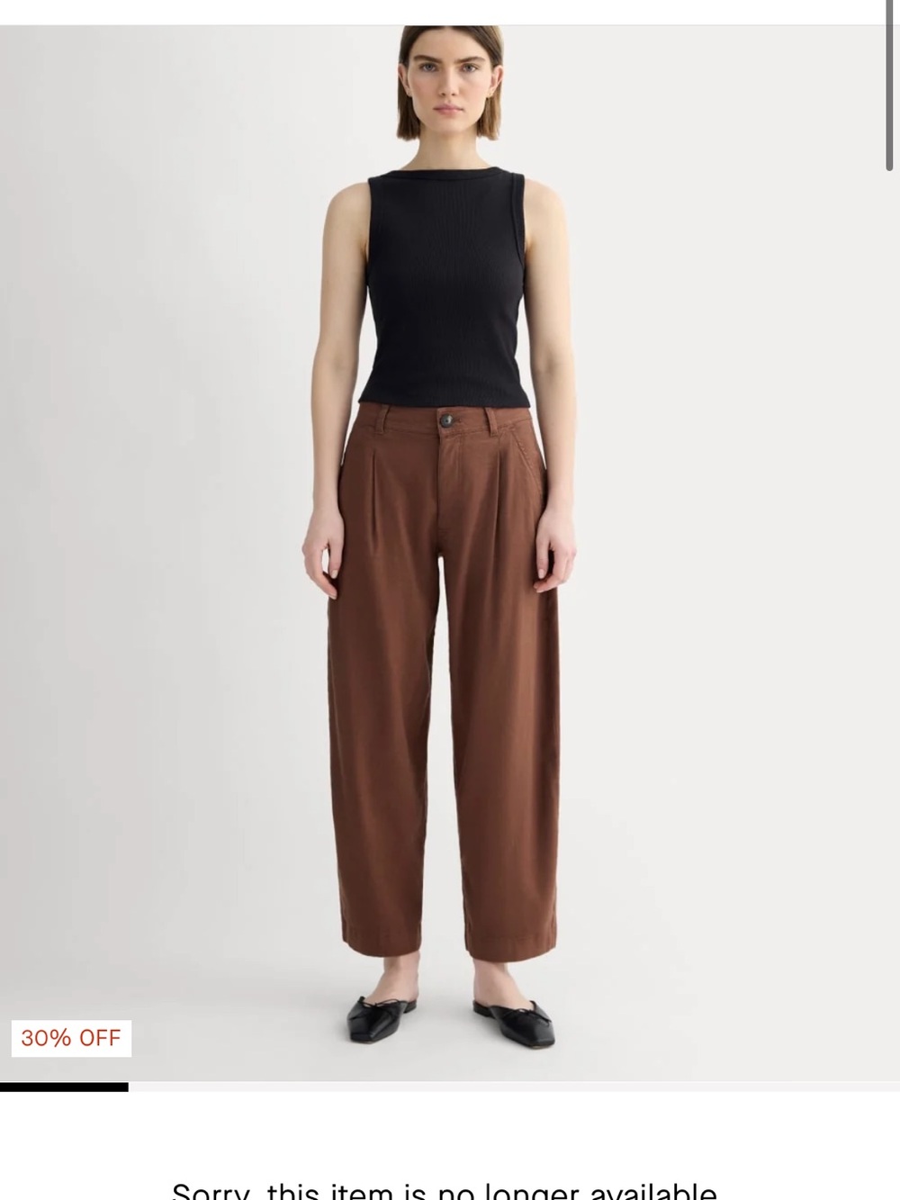 Everywhere pant in stretch linen